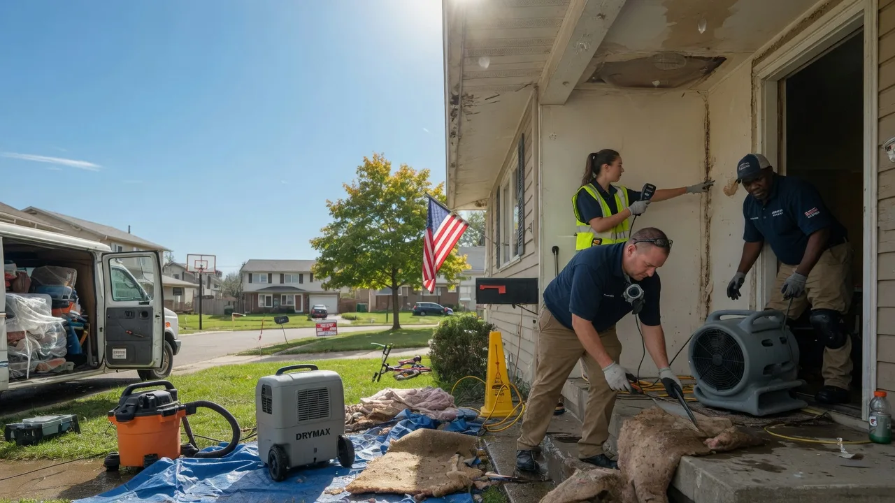 Water Damage Restoration in New Columbia, PA near me